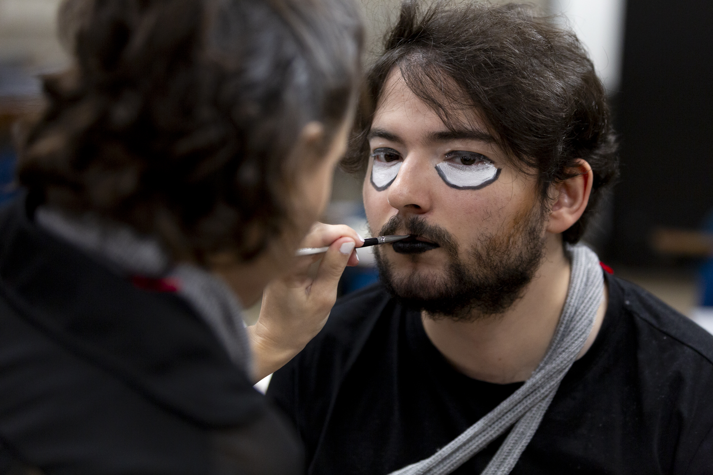 Rafael Oliveira behind the scenes